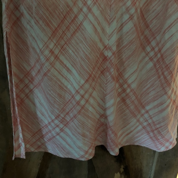 Linen dress - J.Jill Medium - Long with side slit - Picture 6 of 6